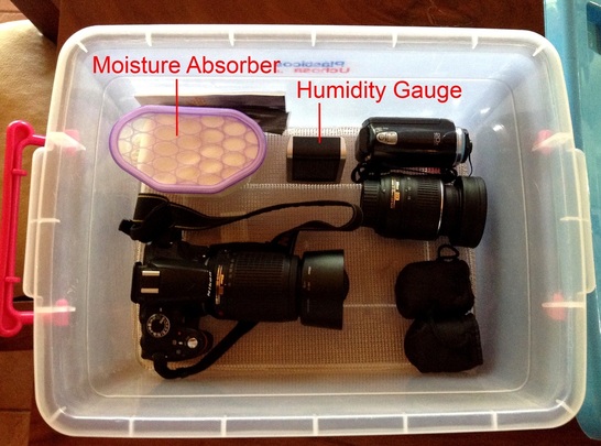 Homemade Camera Dry Box Photo