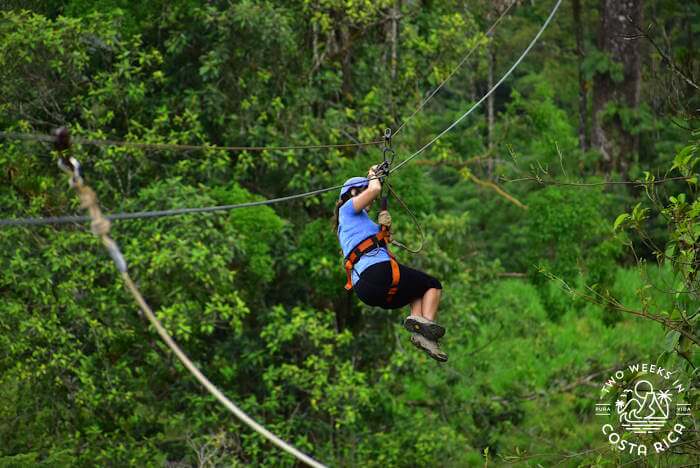 Arenal Ecoglide Zip Lining