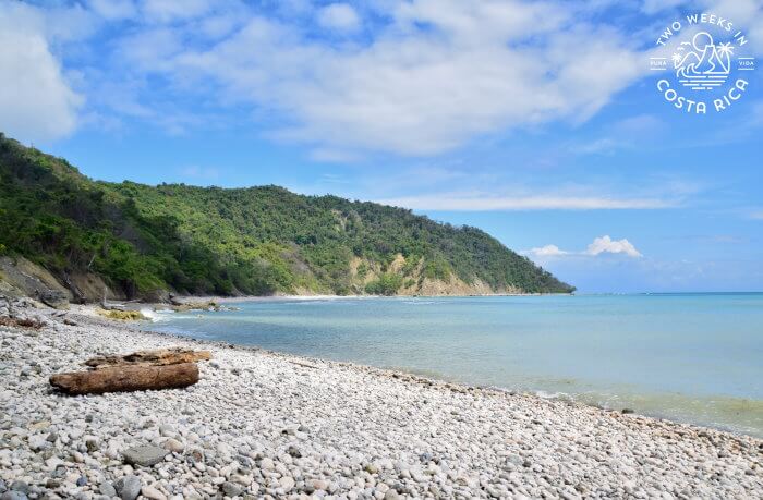 Playa Cabo Blanco at the end of the trail
