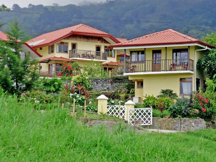 View of Guayabo Lodge in Turrialba, Costa Rica