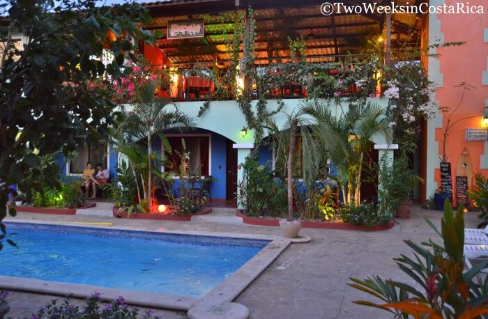 Pool and Conchal Hotel near Playa Brasilito