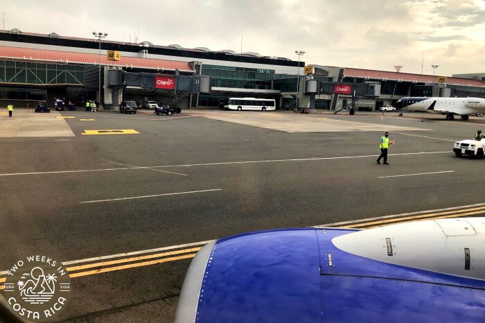 View from Runway SJO