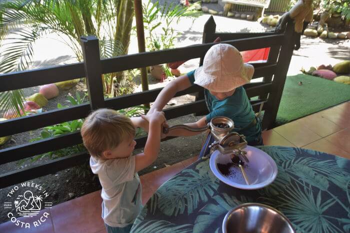 Grinding Chocolate