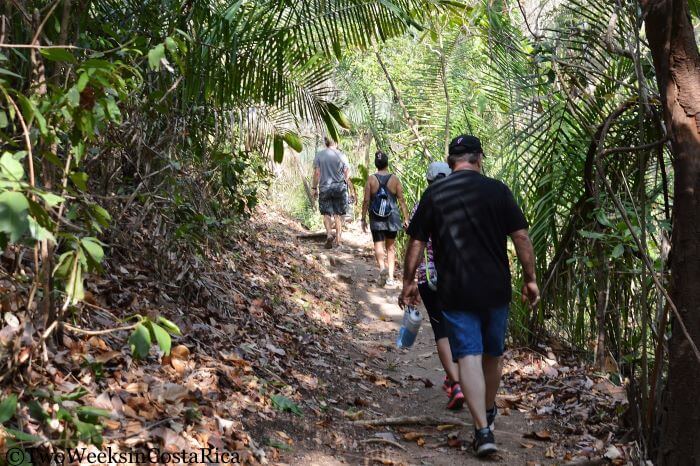 People hiking at Samara Trails
