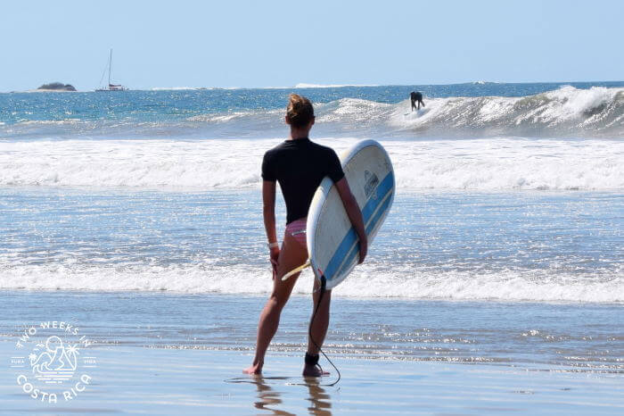 Surfing Playa Grande